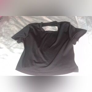 Open back cute gym cover